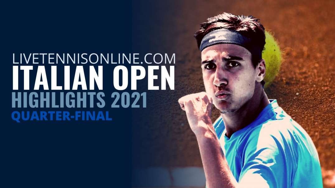 Sonego vs Rublev Italian Open QF Highlights 2021