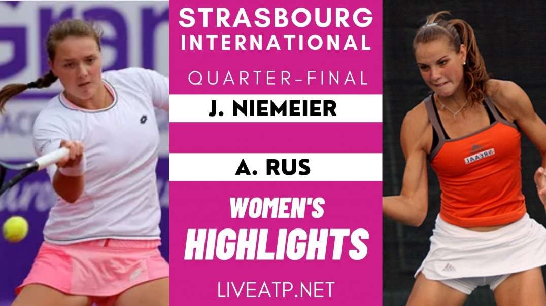 Strasbourg Quarter-Final 1 Highlights 2021 | WTA