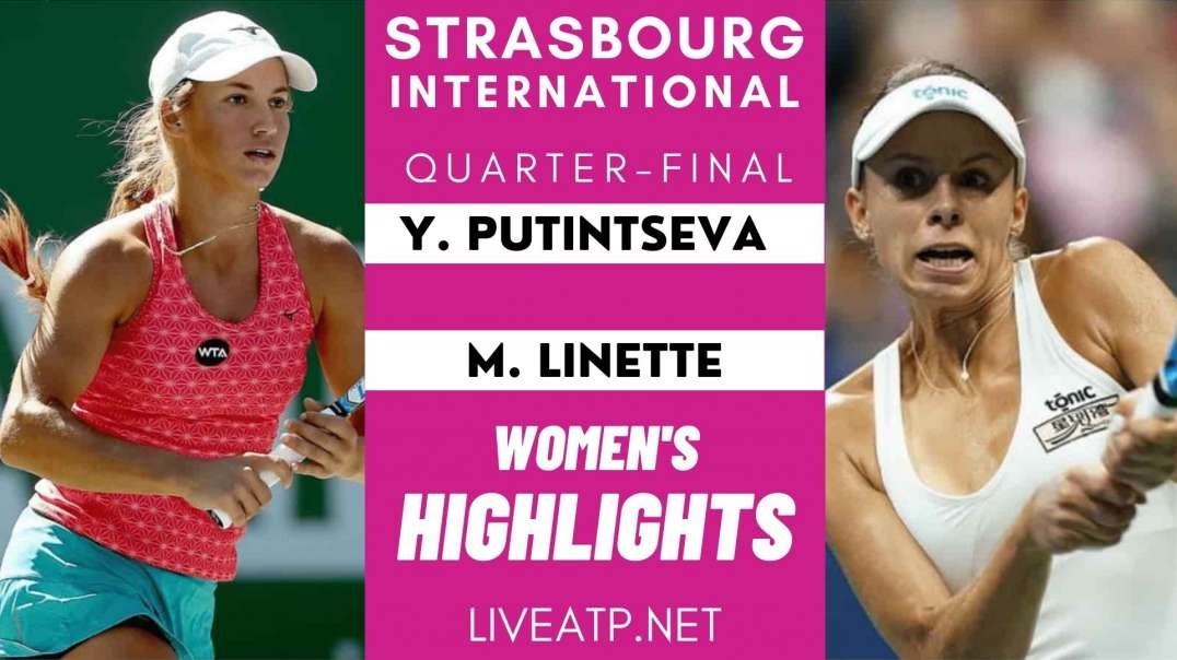 Strasbourg Quarter-Final 2 Highlights 2021 | WTA