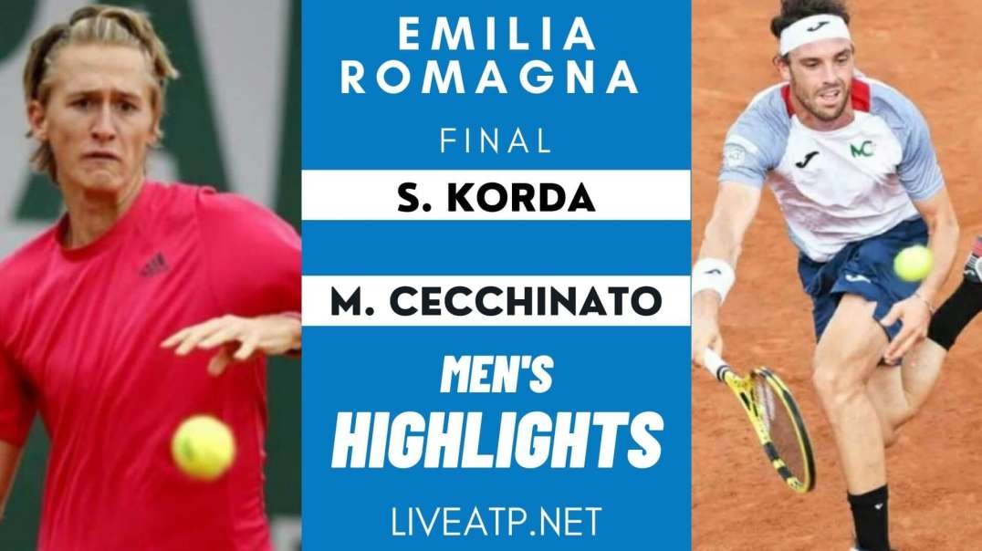 Emilia Romagna Final Highlights 2021 | ATP