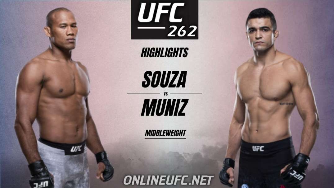 Ronaldo Souza vs Andre Muniz Highlights 2021 UFC 262