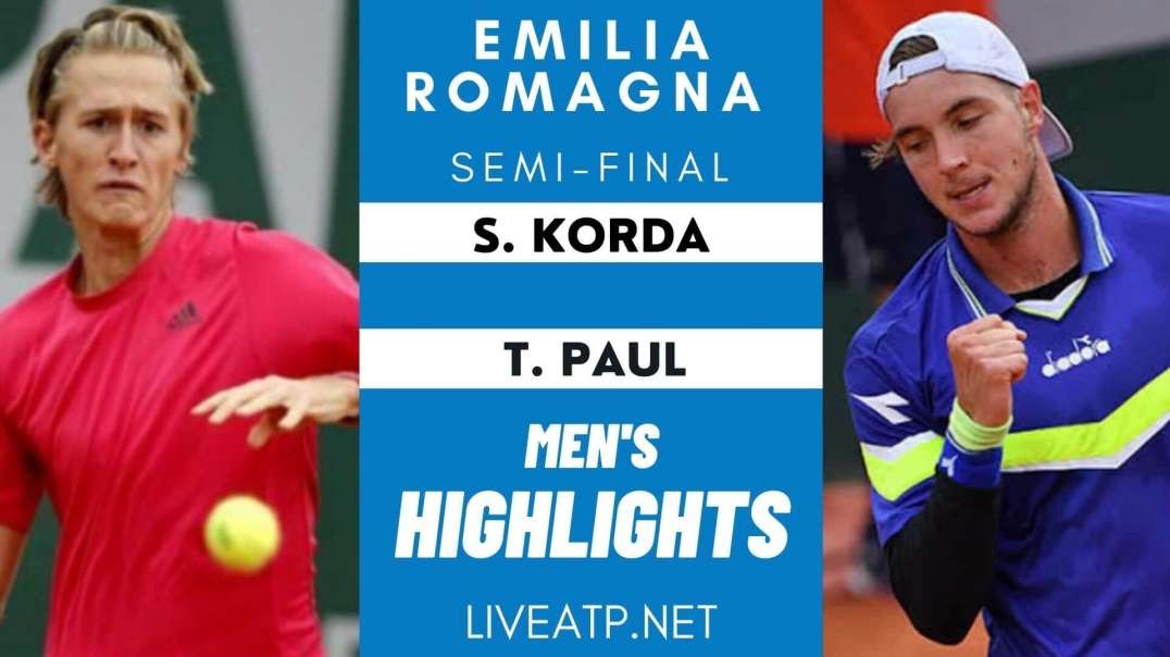Emilia Romagna Semi-Final 1 Highlights 2021 | ATP