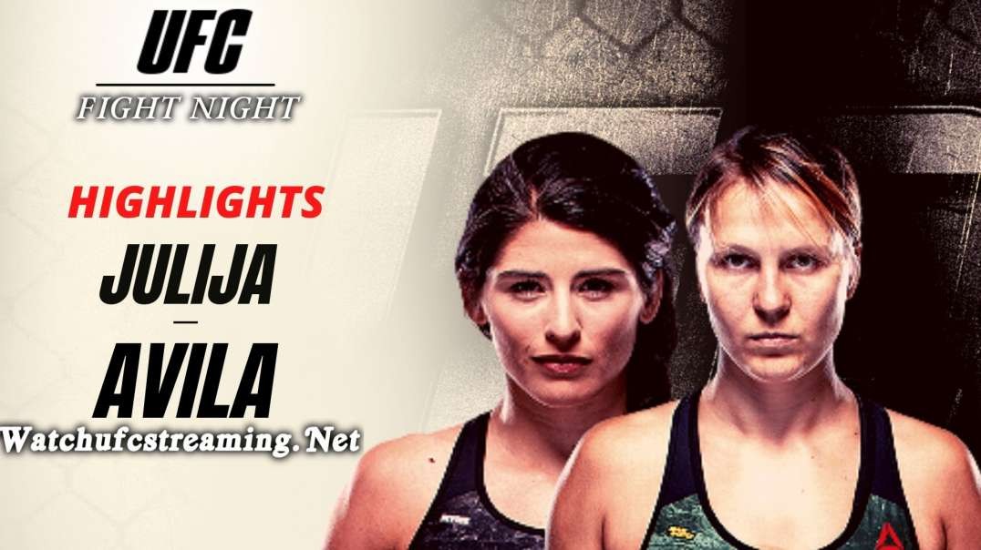 Julia Avila vs Julija Stoliarenko Highlights 2021 : UFC Fight Night