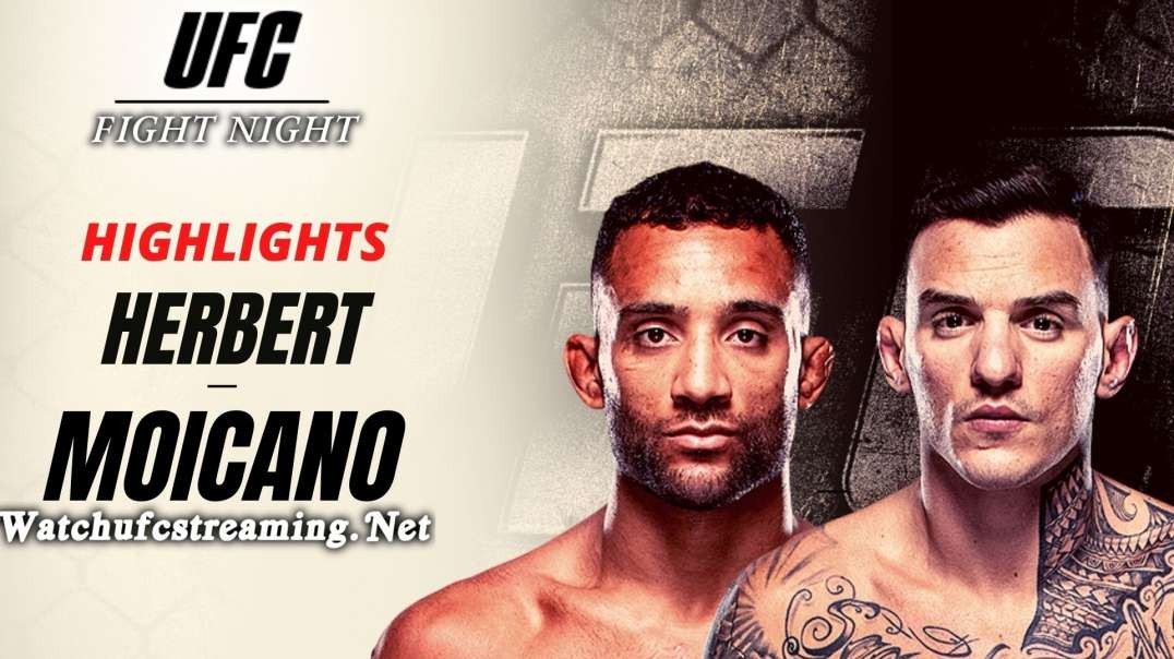 Renato Moicano vs Jai Herbert Highlights 2021 : UFC Fight Night