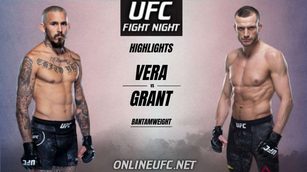 Marlon Vera vs Davey Grant Highlights 2021 UFC