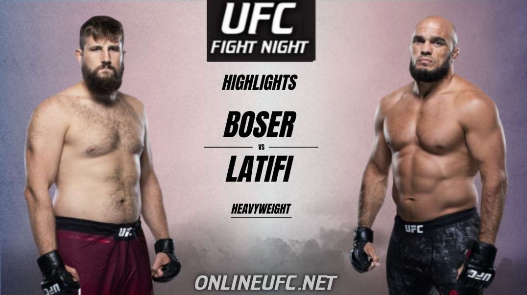 Tanner Boser vs Ilir Latifi Highlights 2021 UFC