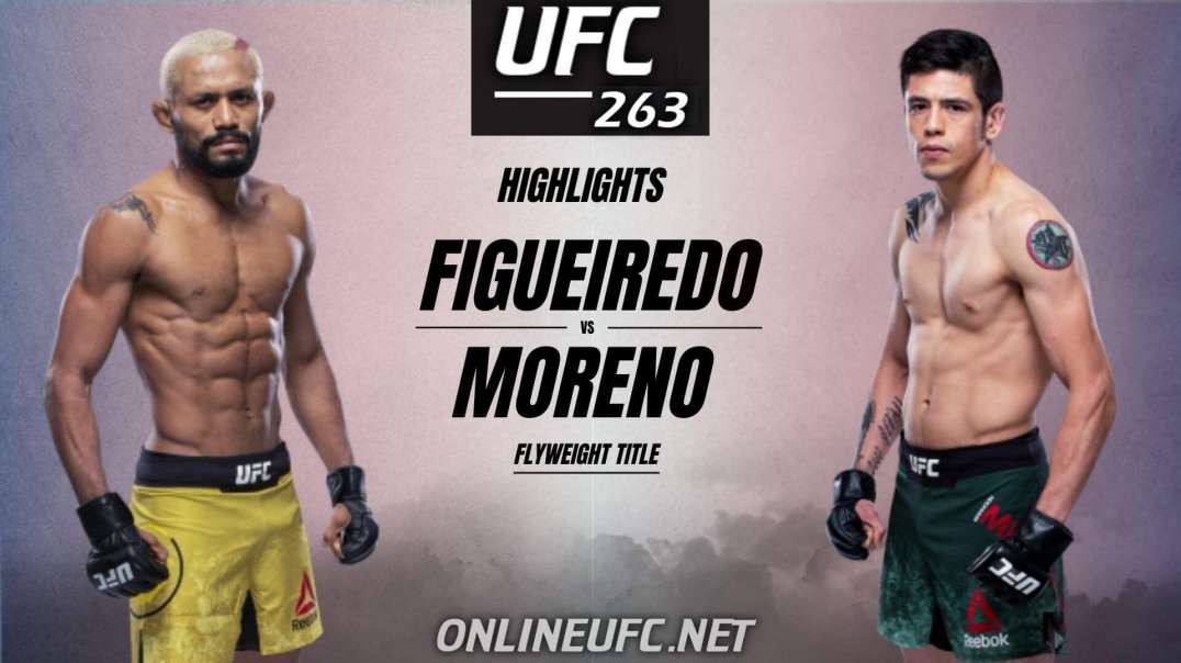 Deiveson Figueiredo vs Brandon Moreno Highlights 2021 | UFC 263