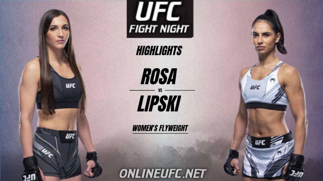 Montana Rosa vs Ariane Lipski Highlights 2021 UFC