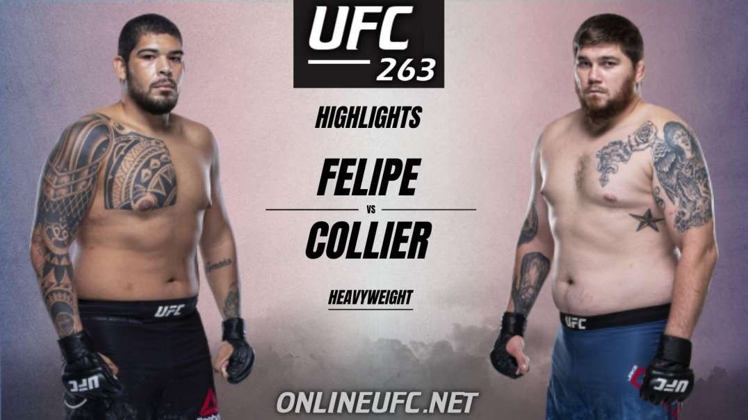 Carlos Felipe vs Jake Collier Highlights 2021 | UFC 263