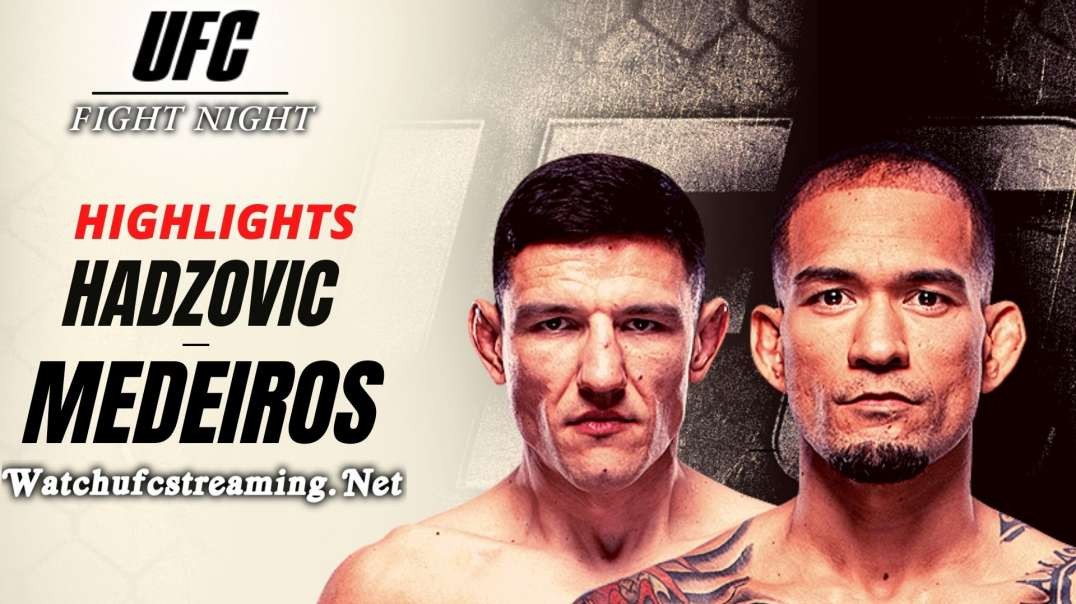 Damir Hadzovic vs Yancy Medeiros Highlights 2021 : Fight Night