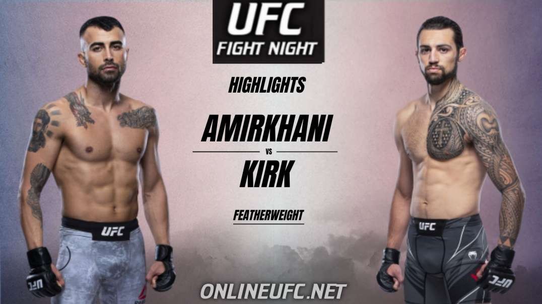 Makwan Amirkhani vs Kamuela Kirk Highlights 2021 UFC