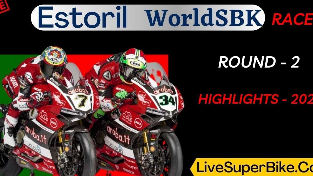 Estoril WorldSBK Race 2 Highlights 2021
