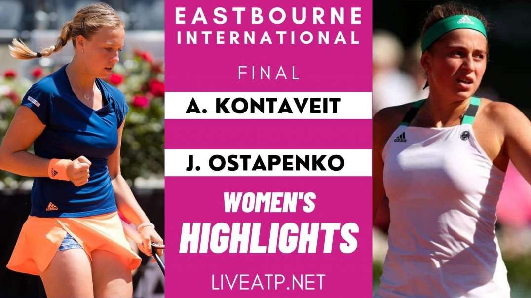 Eastbourne International Women Final Highlights 2021 WTA