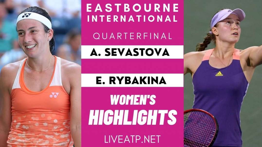 Eastbourne Women Quarter-Final 1 Highlights 2021 | WTA