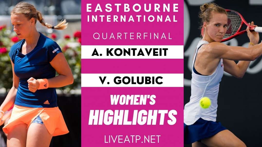 Eastbourne Women Quarter-Final 4 Highlights 2021 | WTA