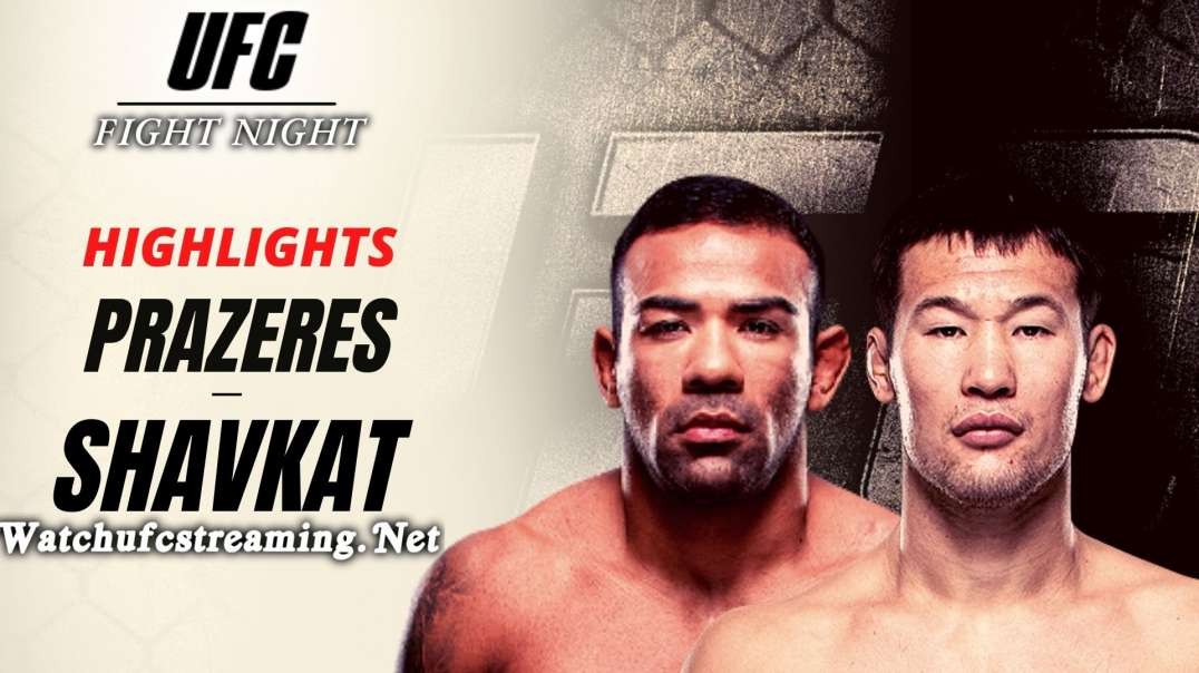 Michel Prazeres vs Shavkat Rakhmonov Highlights 2021 : UFC Fight Night