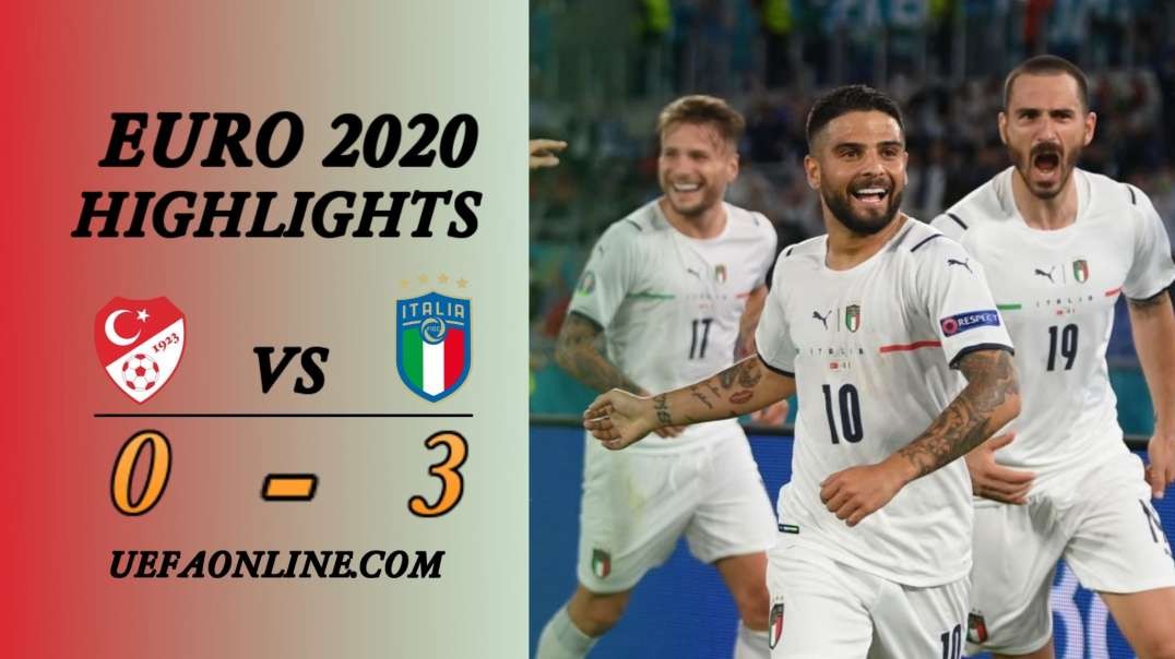 Turkey vs Italy Highlights | UEFA Euro 2020