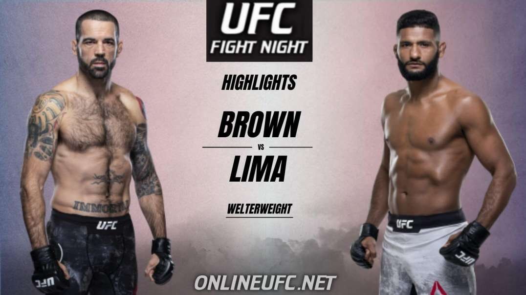 Matt Brown vs Dhiego Lima Highlights 2021 UFC