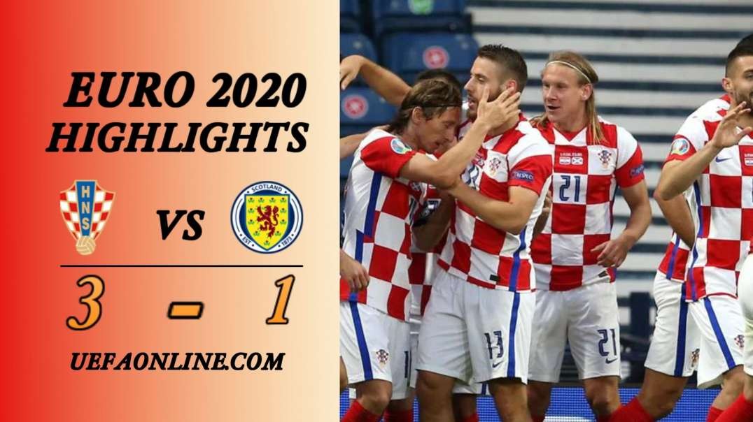 Croatia vs Scotland Highlights | UEFA Euro 2020