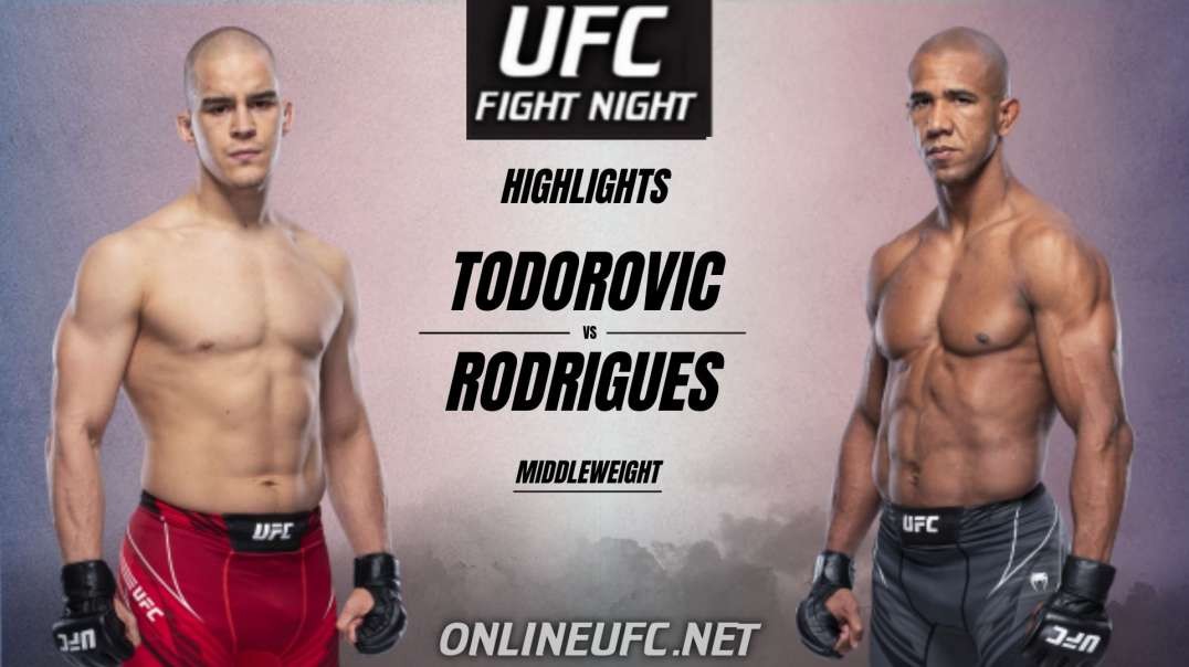 Dusko Todorovic vs Gregory Rodrigues Highlights 2021 UFC