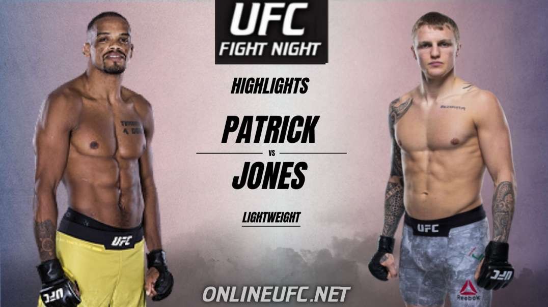 Alan Patrick vs Mason Jones Highlights 2021 UFC