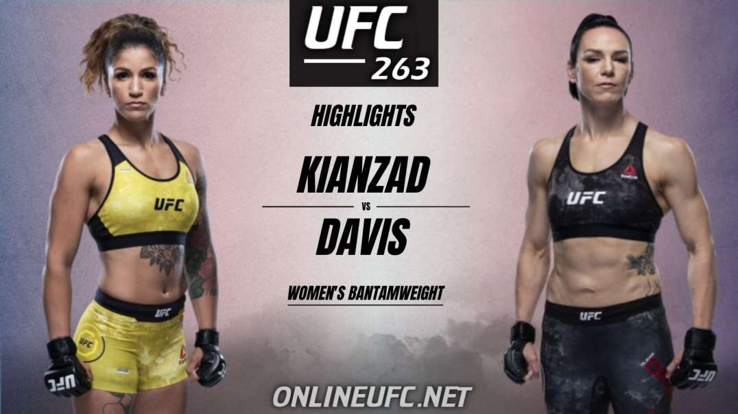 Pannie Kianzad vs Alexis Davis Highlights 2021 | UFC 263
