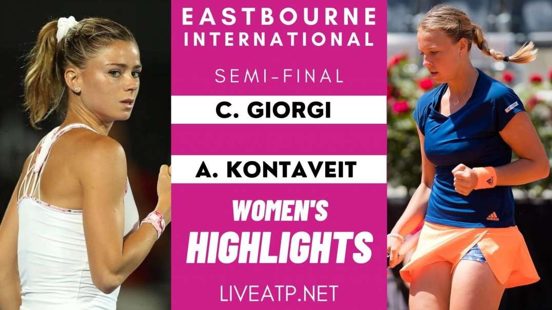Eastbourne Women Semi-Final 2 Highlights 2021 | WTA