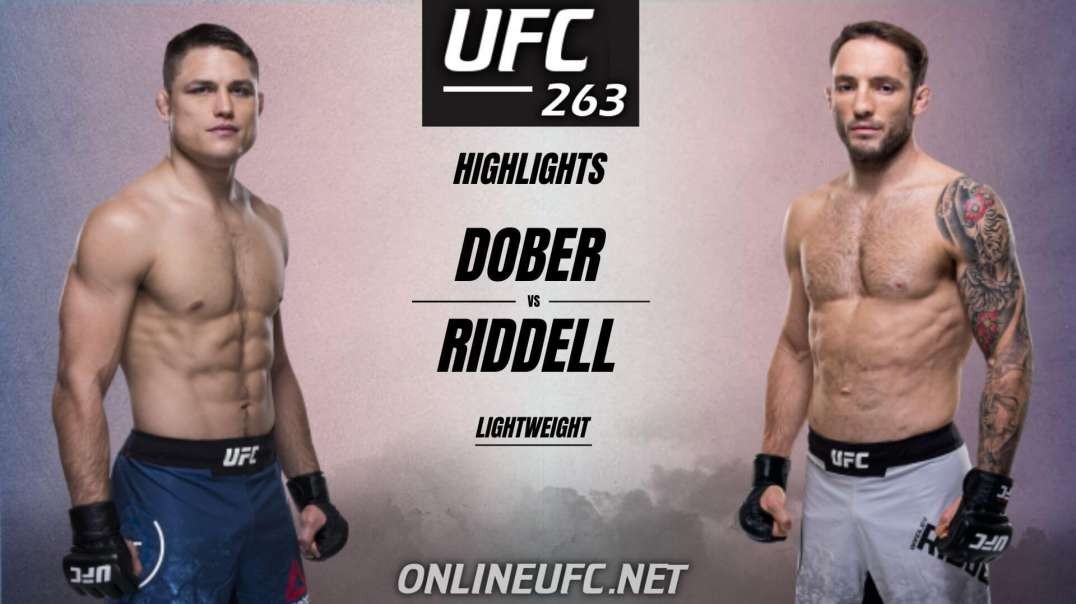 Drew Dober vs Brad Riddell Highlights 2021 | UFC 263