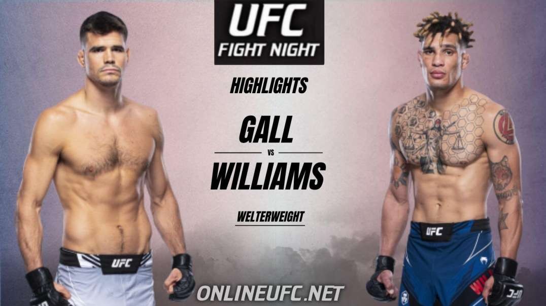 Gall vs Williams Highlights 2021 | UFC Fight Night