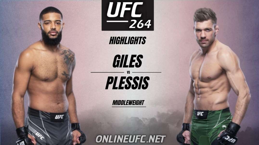 Trevin Giles vs Dricus Plessis Highlights 2021 | UFC 264