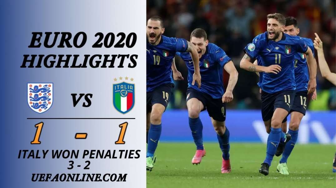 Italy vs England Highlights | UEFA Euro 2020