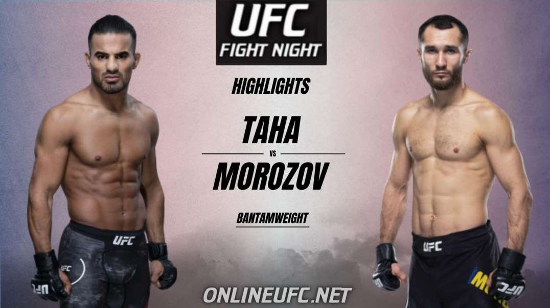 Khalid Taha vs Sergey Morozov Highlights 2021 | UFC Fight Night