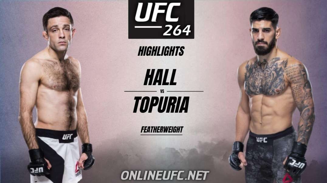 Ryan Hall vs Ilia Topuria Highlights 2021 | UFC 264