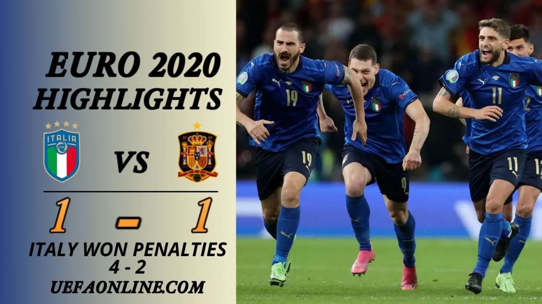 Italy vs Spain Highlights | UEFA Euro 2020