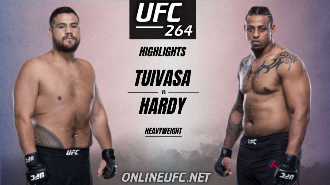 Tai Tuivasa vs Greg Hardy Highlights 2021 | UFC 264