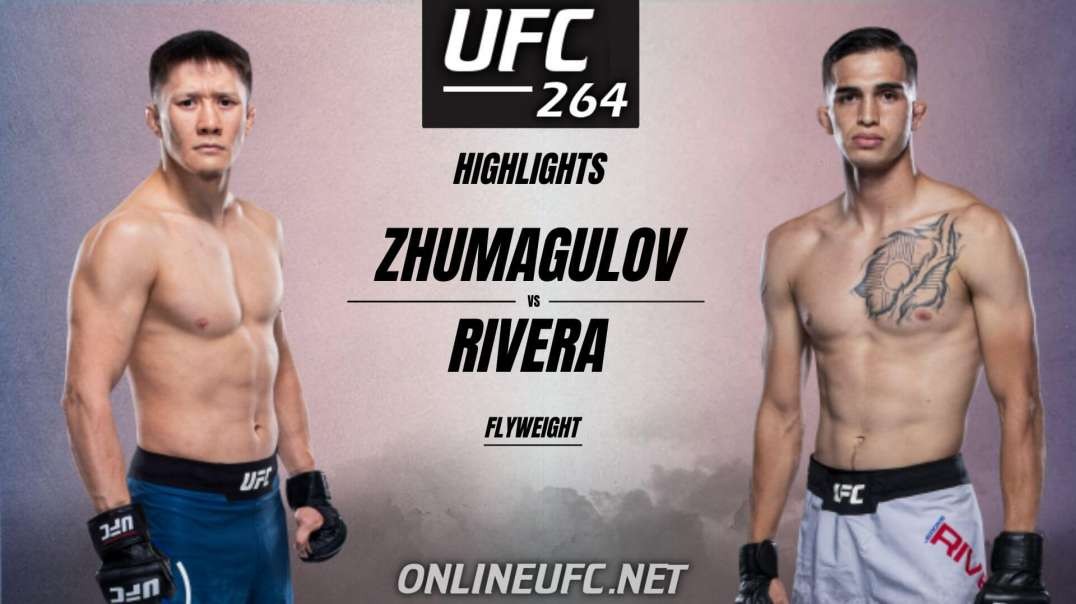 Zhalgas Zhumagulov Vs Jerome Rivera Highlights 2021 | UFC 264