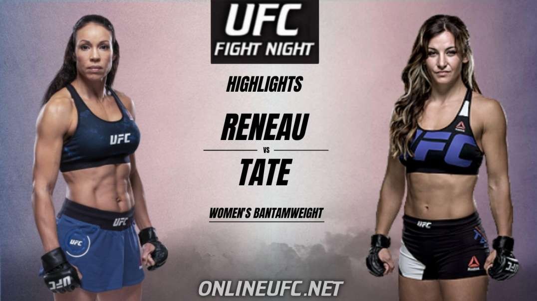 Marion Reneau vs Miesha Tate Highlights 2021 | UFC Fight Night