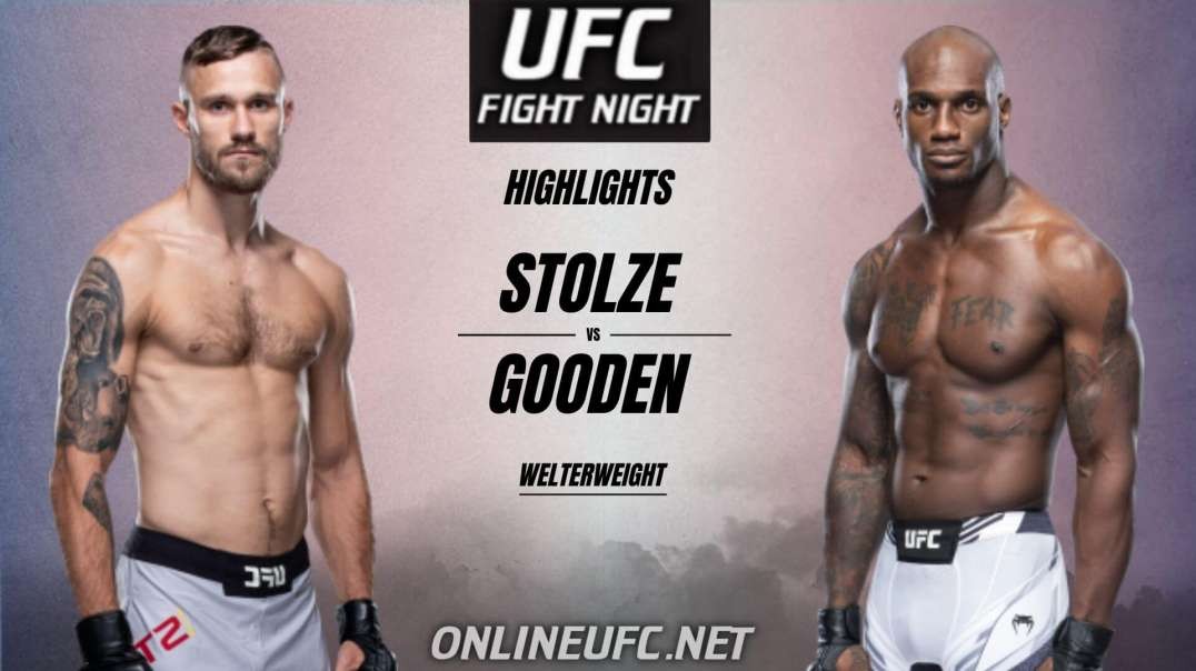 Niklas Stolze vs Jared Gooden Highlights 2021 UFC