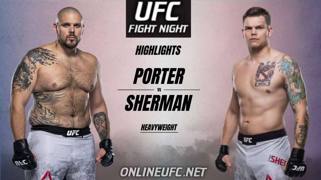 Parker Porter vs Chase Sherman Highlights 2021 | UFC Fight Night