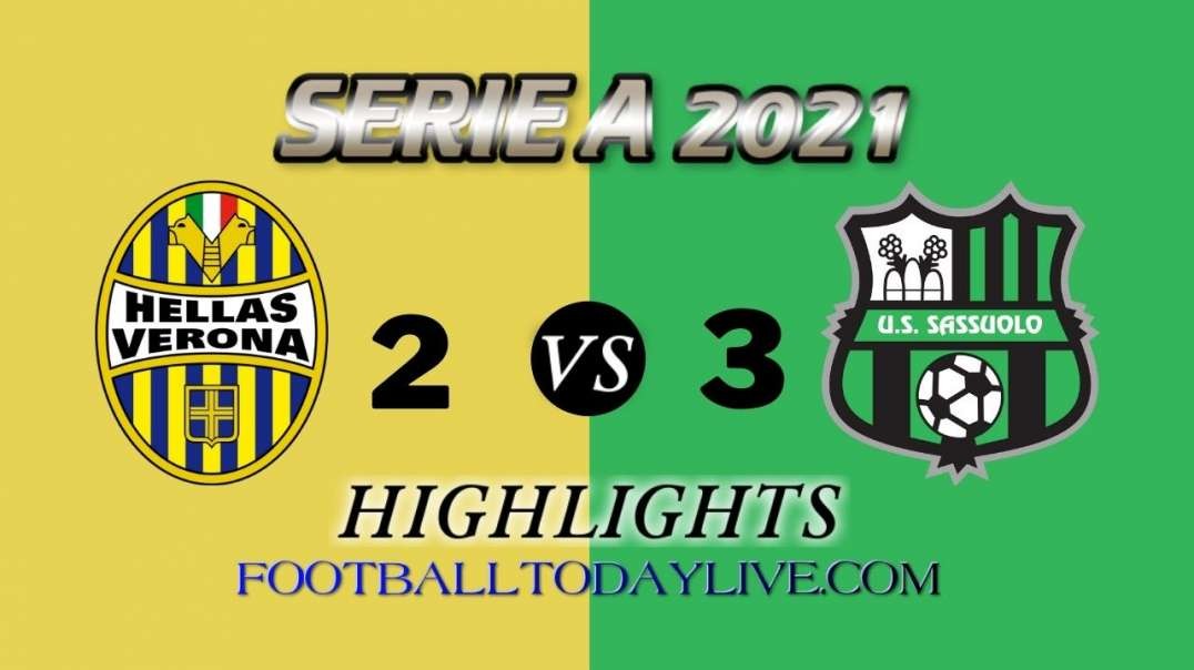 Verona vs Sassuolo Highlights 2021 | Serie A