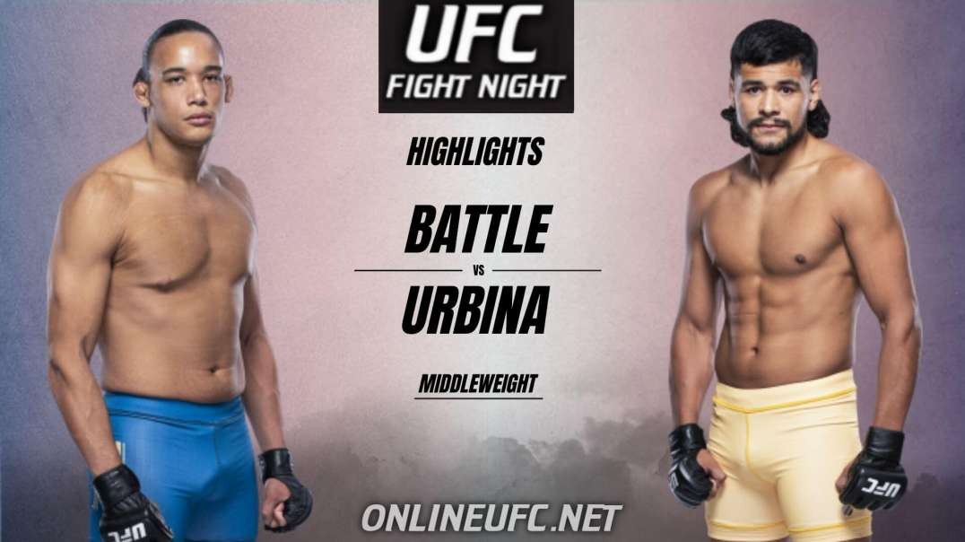 Bryan Battle vs Gilbert Urbina Highlights 2021 | UFC Fight Night