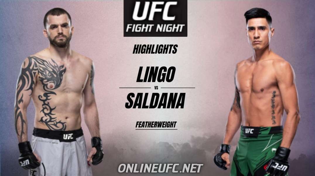 Austin Lingo vs Luis Saldana Highlights 2021 | UFC Fight Night