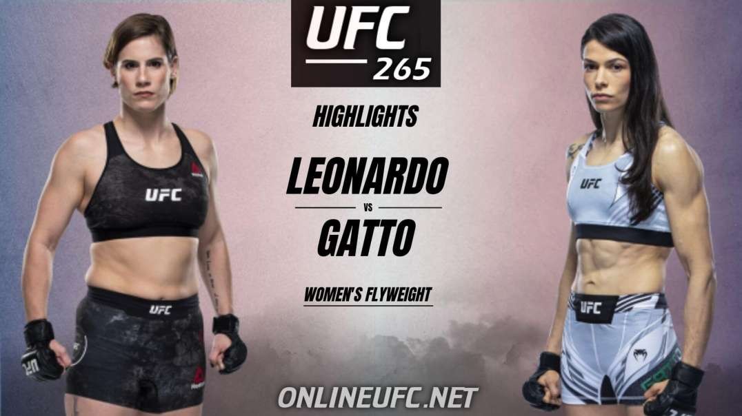 Victoria Leonardo vs Melissa Gatto Highlights 2021 | UFC 265