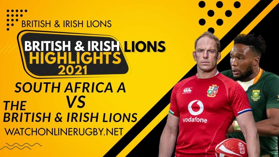 South Africa vs British Irish Lions Highlights 2021