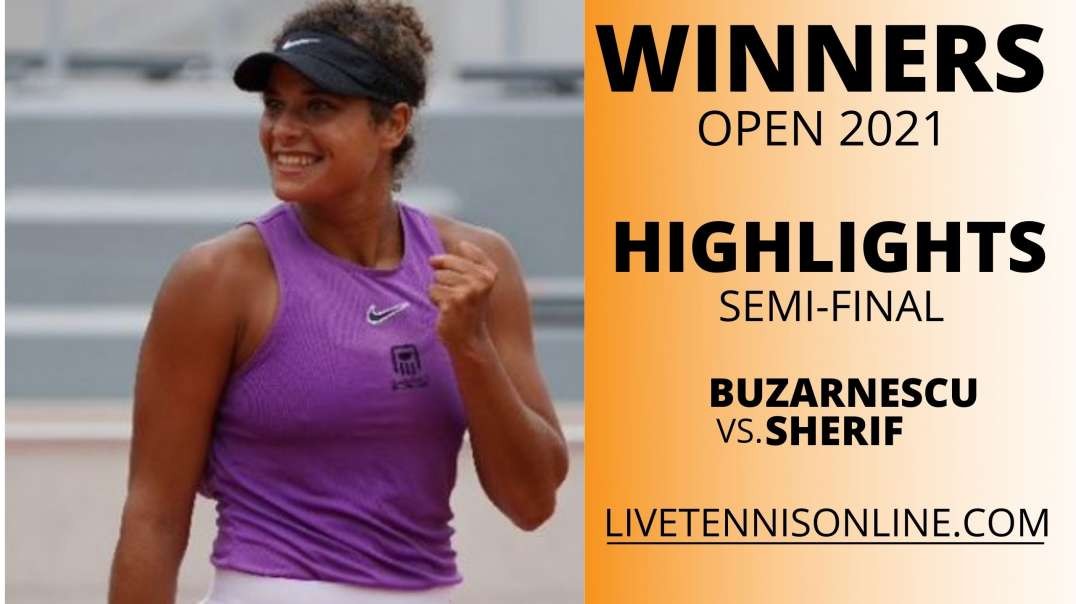 M. Sherif vs M. Buzarnescu S-F Highlights 2021 | Winners Open