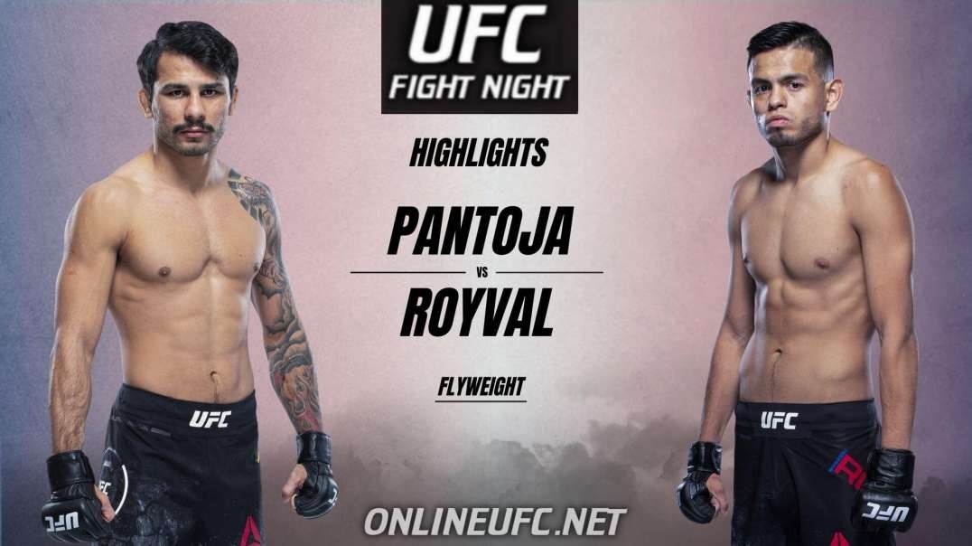 Alexandre Pantoja vs Brandon Royval Highlights 2021 | UFC Fight Night