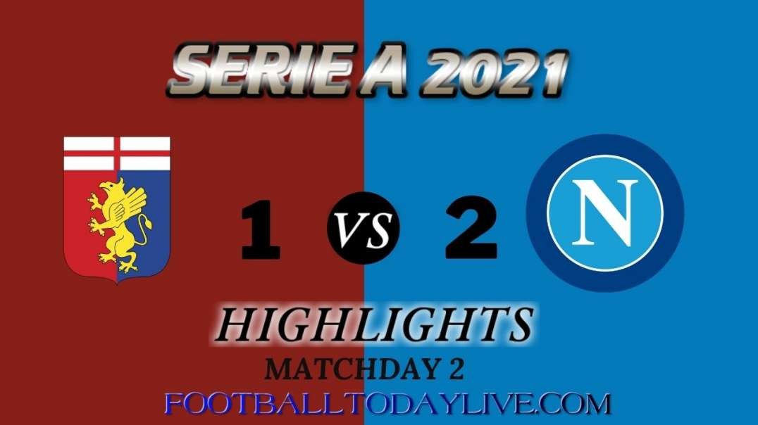 Genoa vs Napoli Highlights 2021 | Serie A Week 2