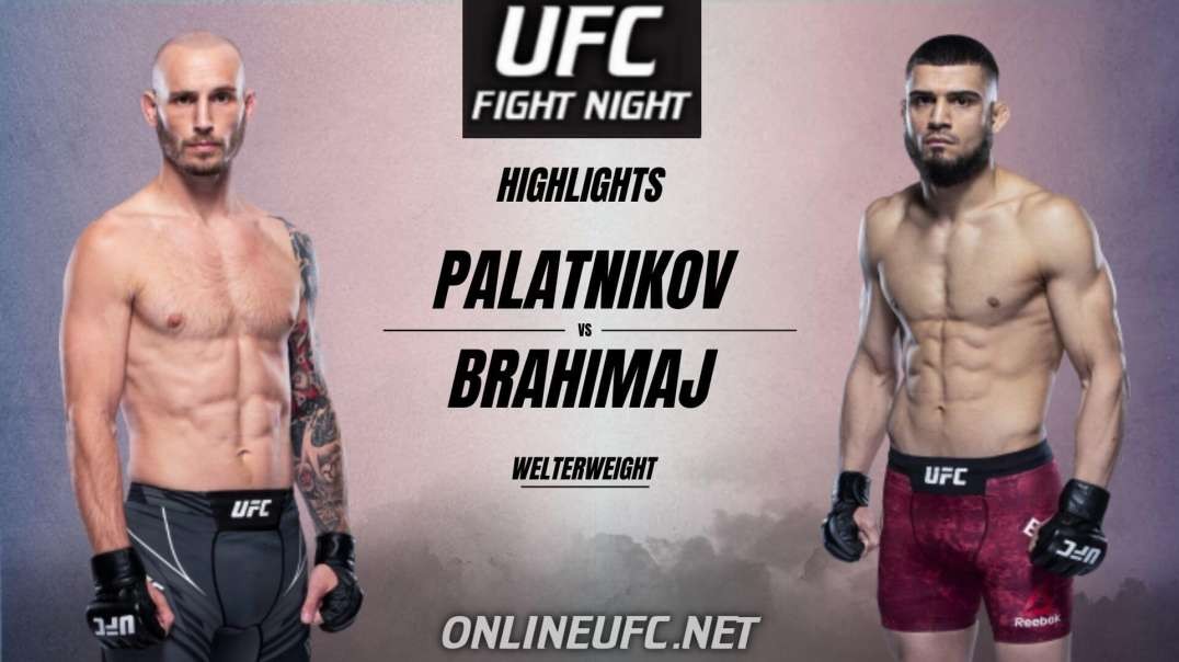 Sasha Palatnikov vs Ramiz Brahimaj Highlights 2021 | UFC Fight Night