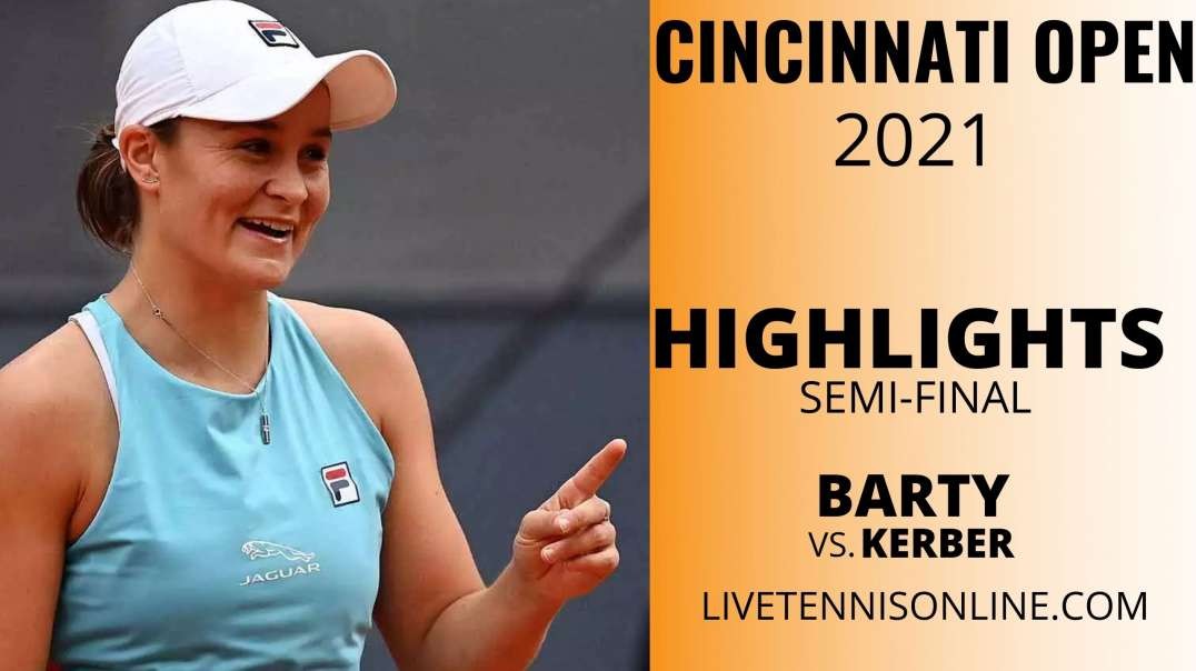 A. Barty vs A. Kerber S-F Highlights 2021 | W&S Open