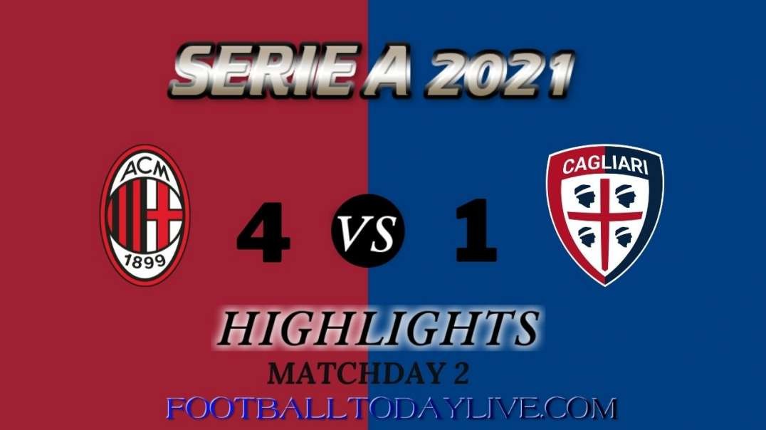 Milan vs Cagliari Highlights 2021 | Serie A Week 2